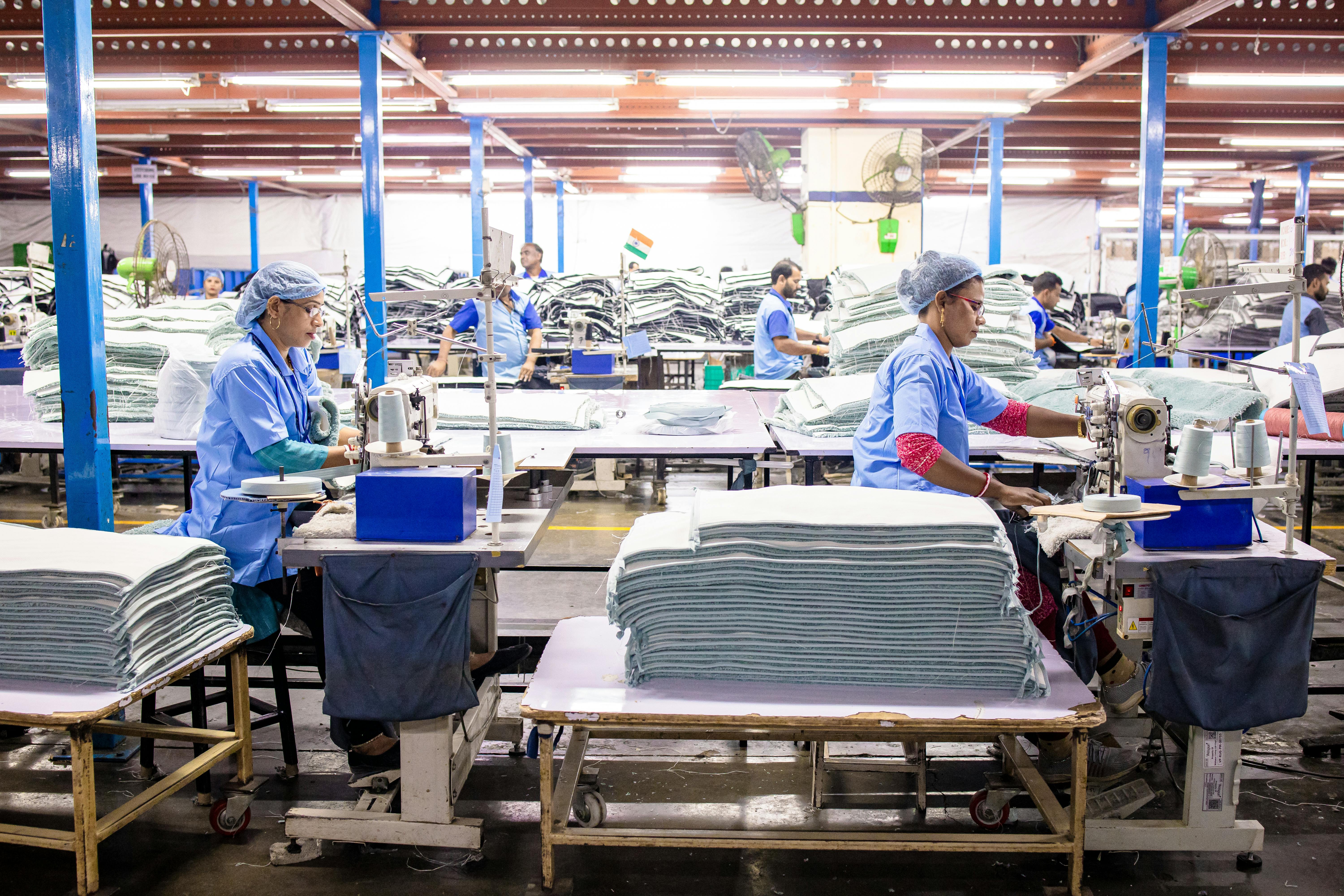 Manufacturing — production line, factory equipment, industrial operations